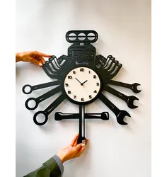 Годинник "Інструменти" Clock "Tools", 57х57 см.