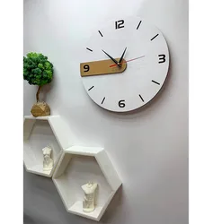 Годинник  &quot;White&quot; Clock &quot;White&quot;, 30 см. thumbnail