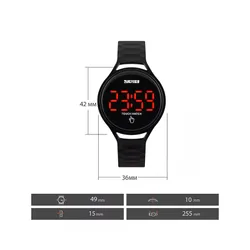 Годинник Skmei 1230 чорний наручний  (1230 black) thumbnail