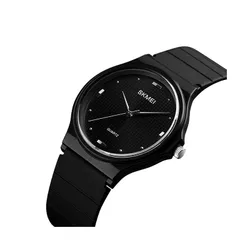 Годинник Skmei 1421 чорний з чорним жіночий наручний  (1421 black/black) thumbnail