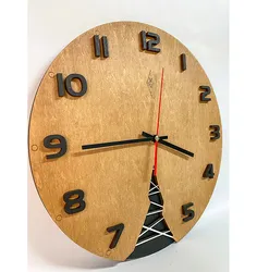 Годинник &#039;Тріщина&#039; Clock &quot;Crack&quot; , 40 см. thumbnail