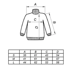 ГОЛЬФ ART KNIT ЖІНОЧИЙ В'ЯЗАНИЙ, БЕЖЕВИЙ