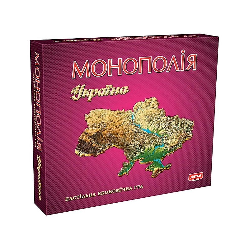 Гра настільна економічна &#039;Монополія України&#039; (укр.), кор. 33*30*6см, ARTOS Games (0734) large popup