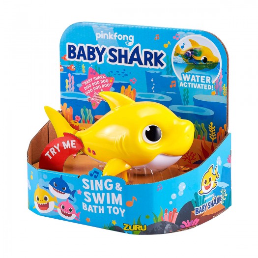 Інтерактивний ігровий набір для ванни Robo Alive - Baby Shark (25282Y) large popup