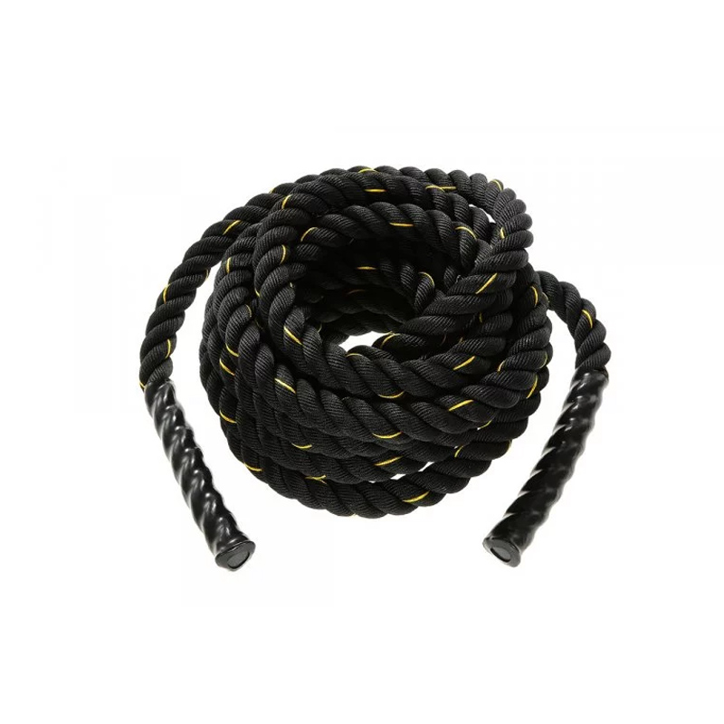 Канат для кросфіту EasyFit Battle Rope 15 м чорний (EF-KBR15) МП large popup