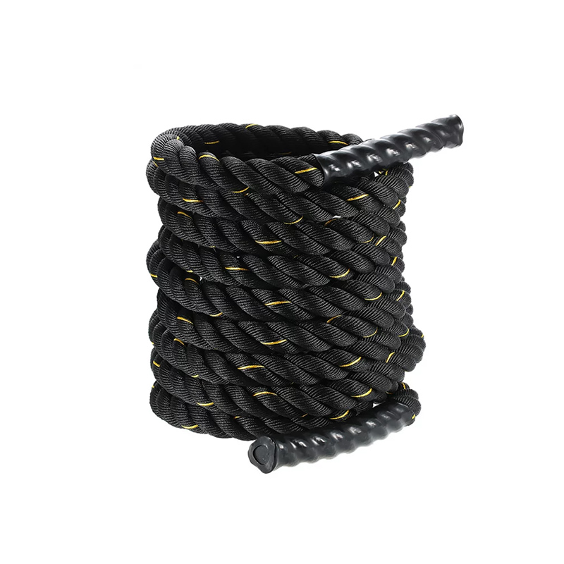 Канат для кросфіту EasyFit Battle Rope 15 м чорний (EF-KBR15) МП large popup