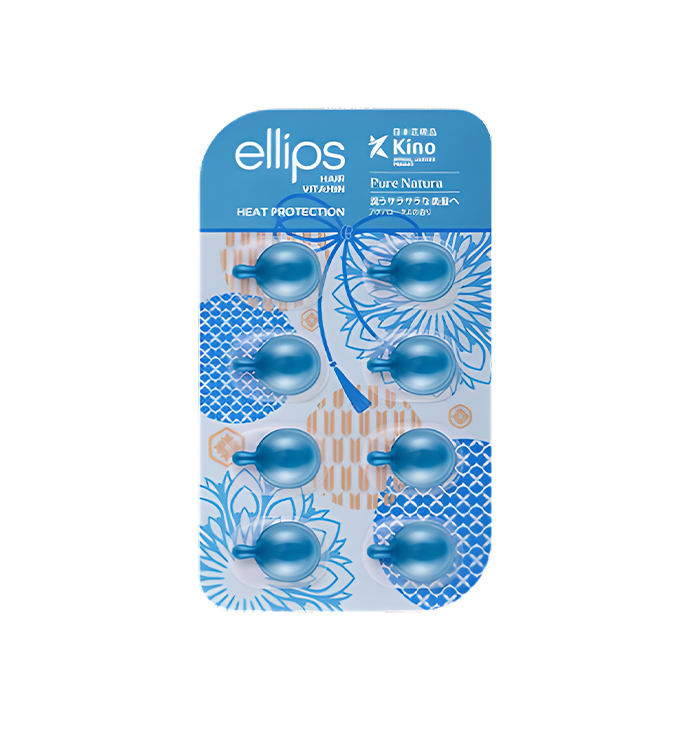 Капсули для волосся Ellips Pure natural, 8шт (23848) large popup