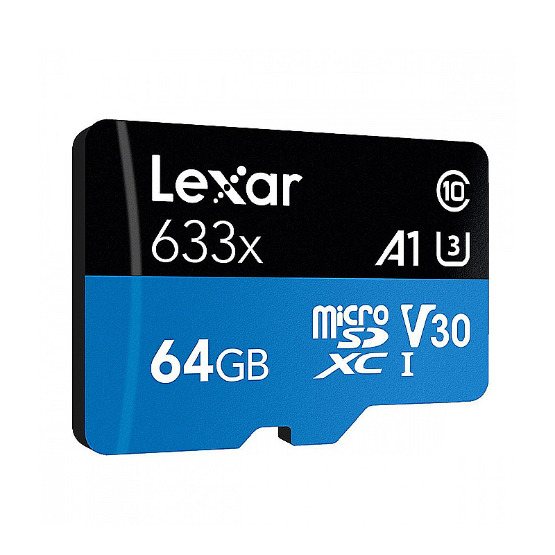 Карта пам&#039;яті LEXAR 633x MicroSDXC Card, 64GB Class 10 (UHS-1 U3) (534999) large popup