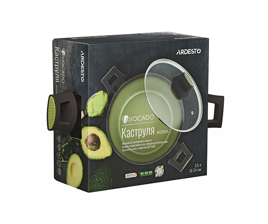 Каструля Ardesto Avocado 24см (AR2535CA) large popup