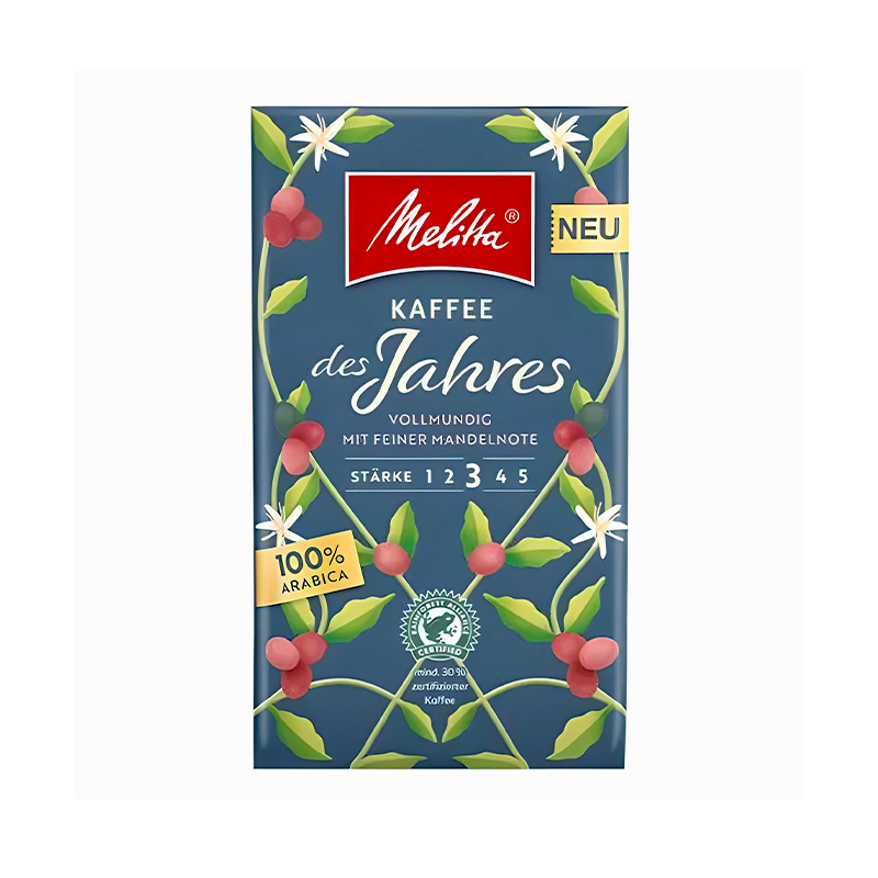 Кава мелена натуральна Melitta Kaffee Des Jahres, 500г, Німеччина, Мелітта large popup