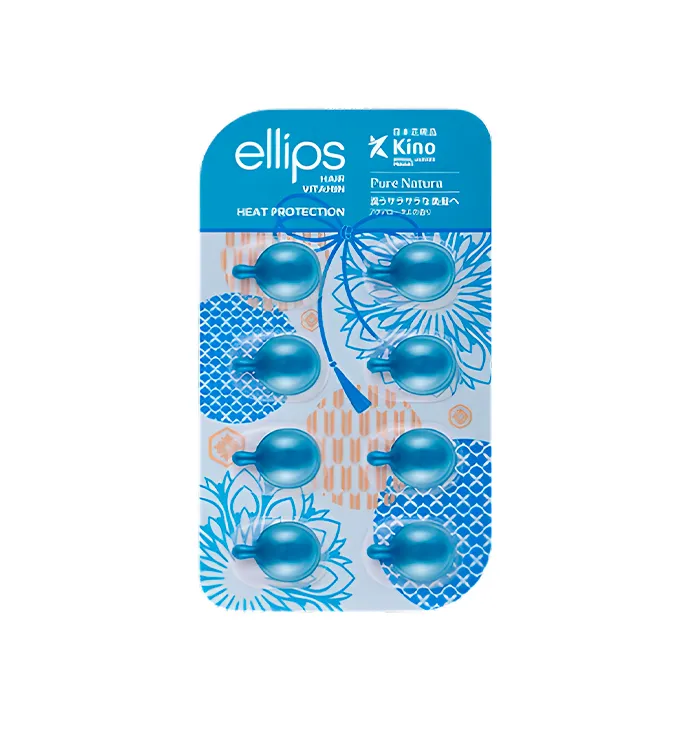 Капсули для волосся Ellips Pure natural, 8шт (23848)