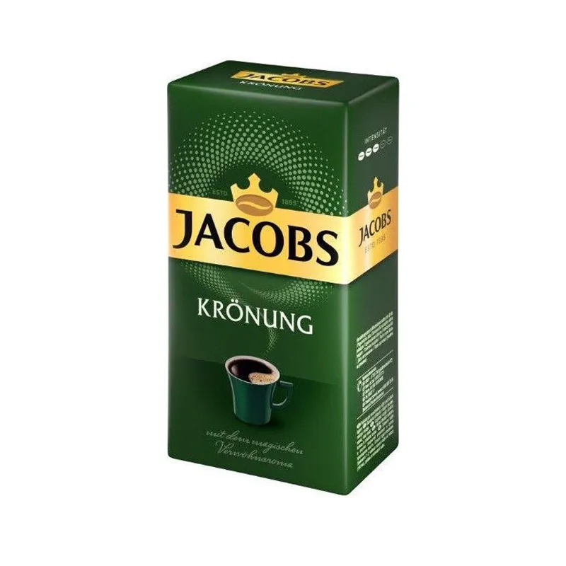 М&#039;яка кава мелена 100% Арабіка Jacobs Kronung, 500 г, Німеччина