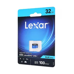 Карта пам&#039;яті LEXAR 633x MicroSDHC Card, 32GB Class 10 (UHS-1 U1) (822775) thumbnail