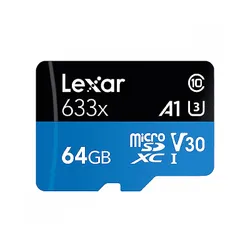 Карта пам'яті LEXAR 633x MicroSDXC Card, 64GB Class 10 (UHS-1 U3) (534999)