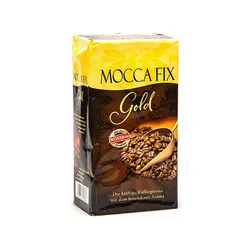 Кава мелена суміш арабіки та робусти Mocca Fix Gold, 500 г Німеччина, аромат з нотами горіха та меду