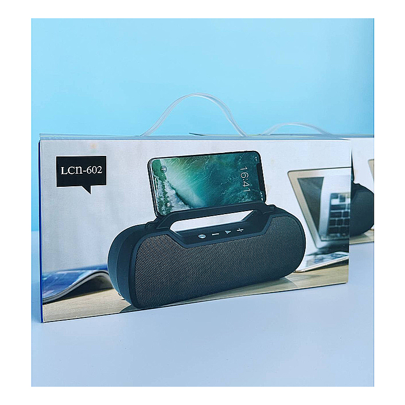 Колонка LCN-602 Bluetooth портативна, чорна large popup