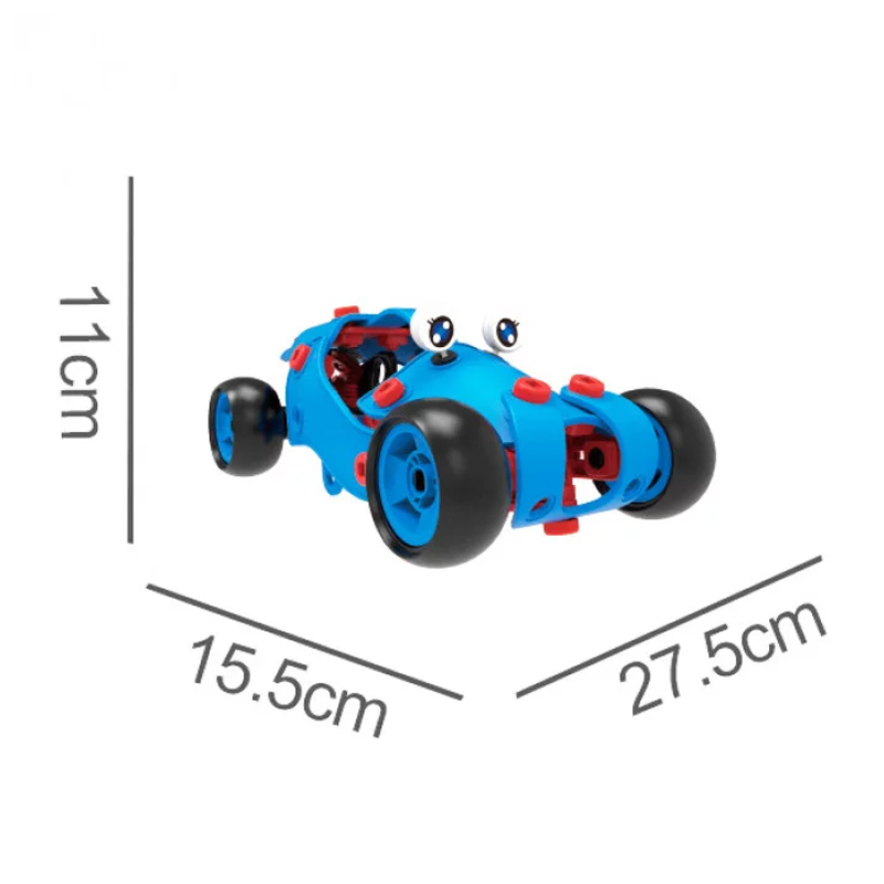 Конструктор Build&amp;Play 6 в 1 Потяг 134 ел. (J-7757) large popup