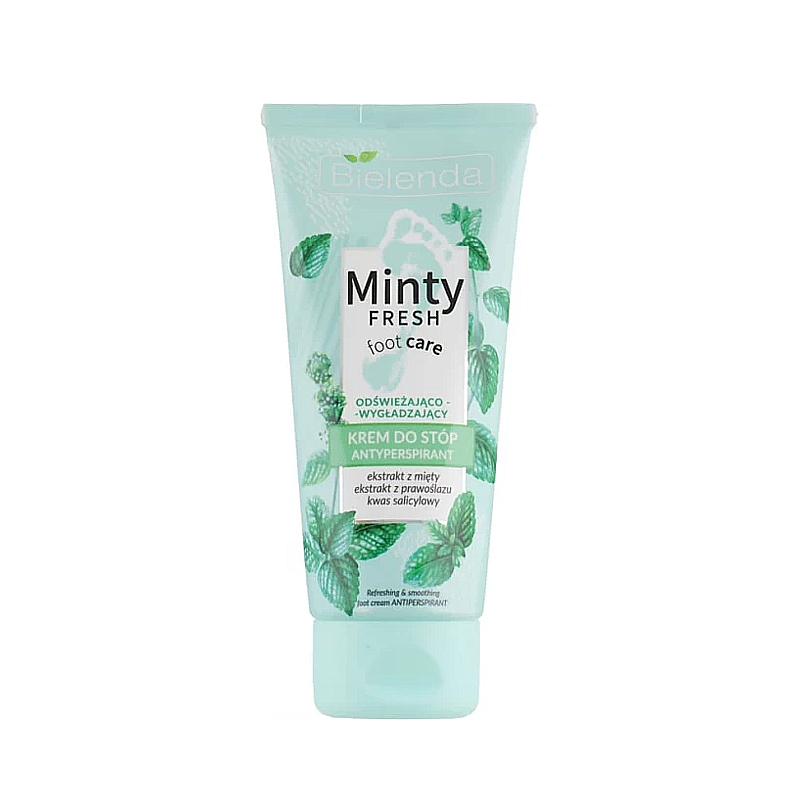 Крем-антиперспірант Bielenda MINTY FRESH FOOT CARE, 100мл УЦІНКА Срок придатності до 1.11 large popup