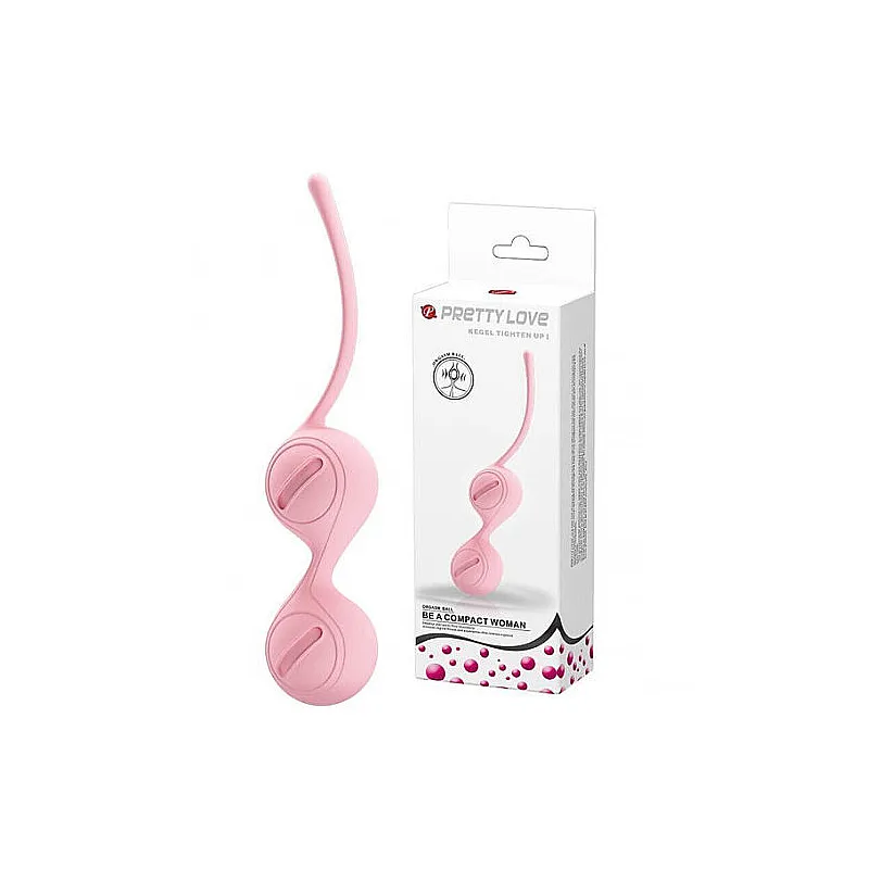 Кульки вагінальні Pretty Love BI-014490-1 Kegel Tighten Up I, рожеві, (1355)