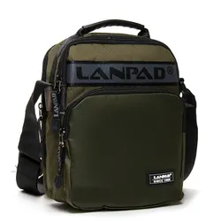 Чоловіча сумка нейлон Lanpad 6008 green