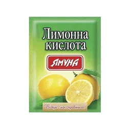 Лимонна кислота 100г Ямуна (07348)