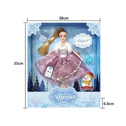 Лялька "Alyssa" Winter Angel, шарнірна, кор. 33*28см (DNA-26033)