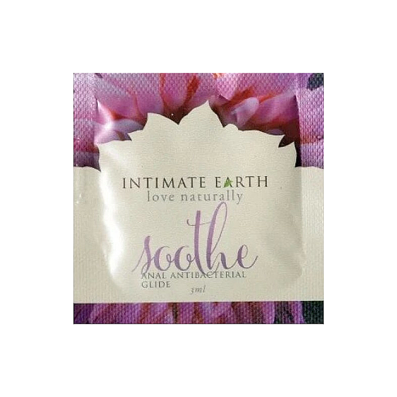 Лубрикант Intimate Earth Anal Antibacterial Glide анальний, пробник, 3 мл (962) large popup