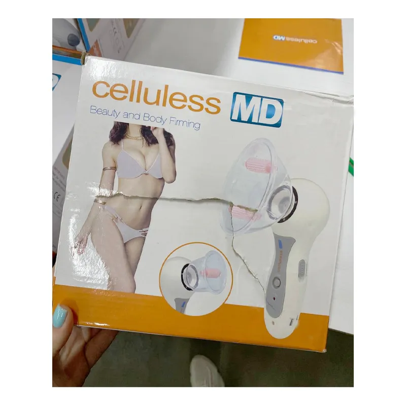 Масажер вакуумний Celluless MD антицелюлітний, бежевий (869786) УЦЕНКА