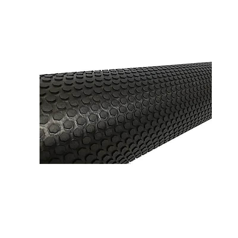 Масажний ролик EasyFit Foam Roller 90*14,5 см чорний (EF-2034-B) МП