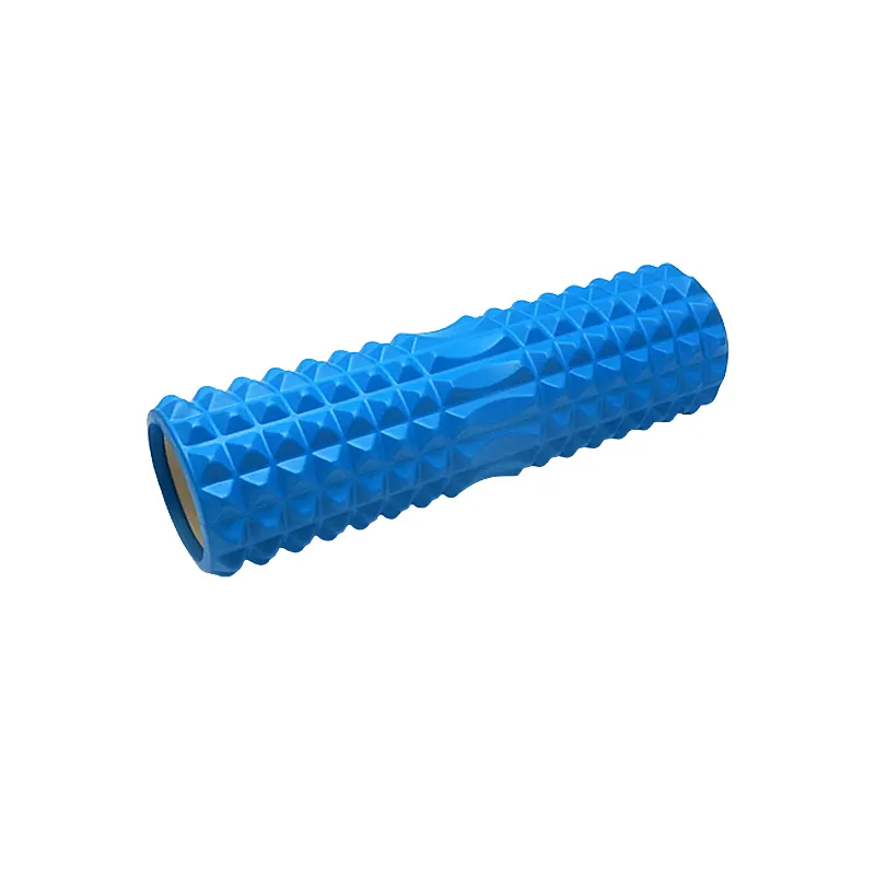 Масажний ролик EasyFit Grid Roller 45*13 см v.2.2 синій (EF-2028-Bl) МП