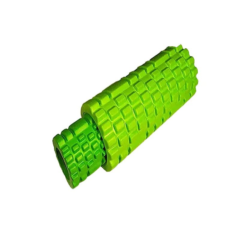 Масажний ролик EasyFit Grid Roller Double 33х14 см, 31,5х10 см салатовий (EF-7737-6-Gr) МП