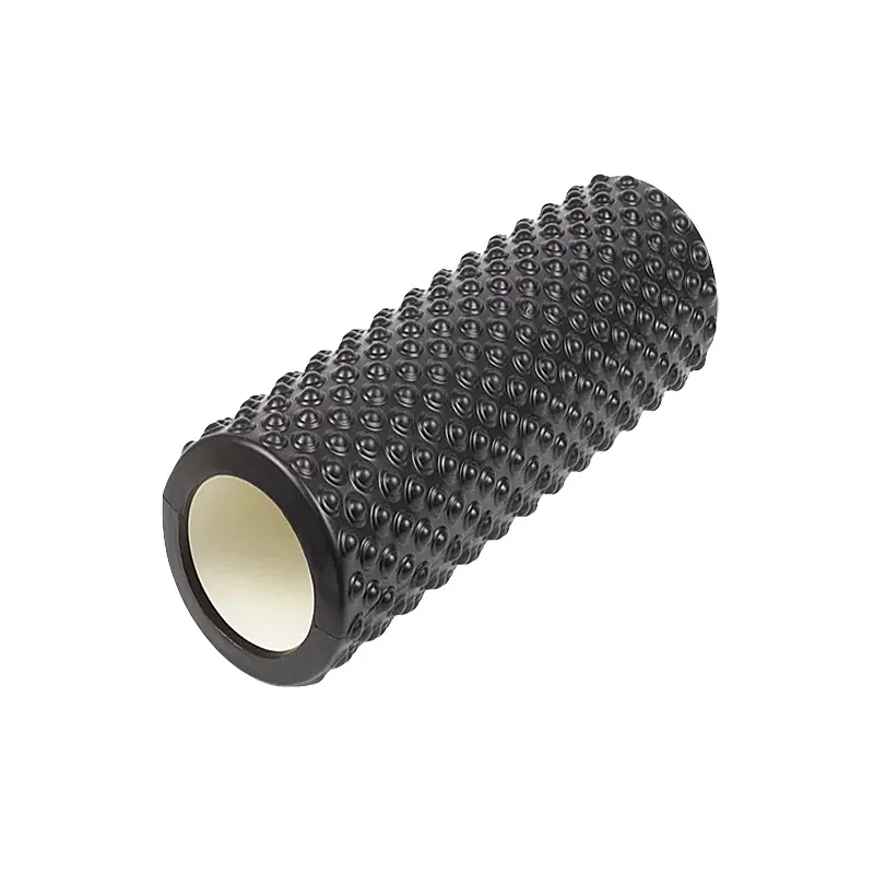 Масажний ролик EasyFit Grid Roller Light 33*14 см чорний (EF-2469-Bk) МП