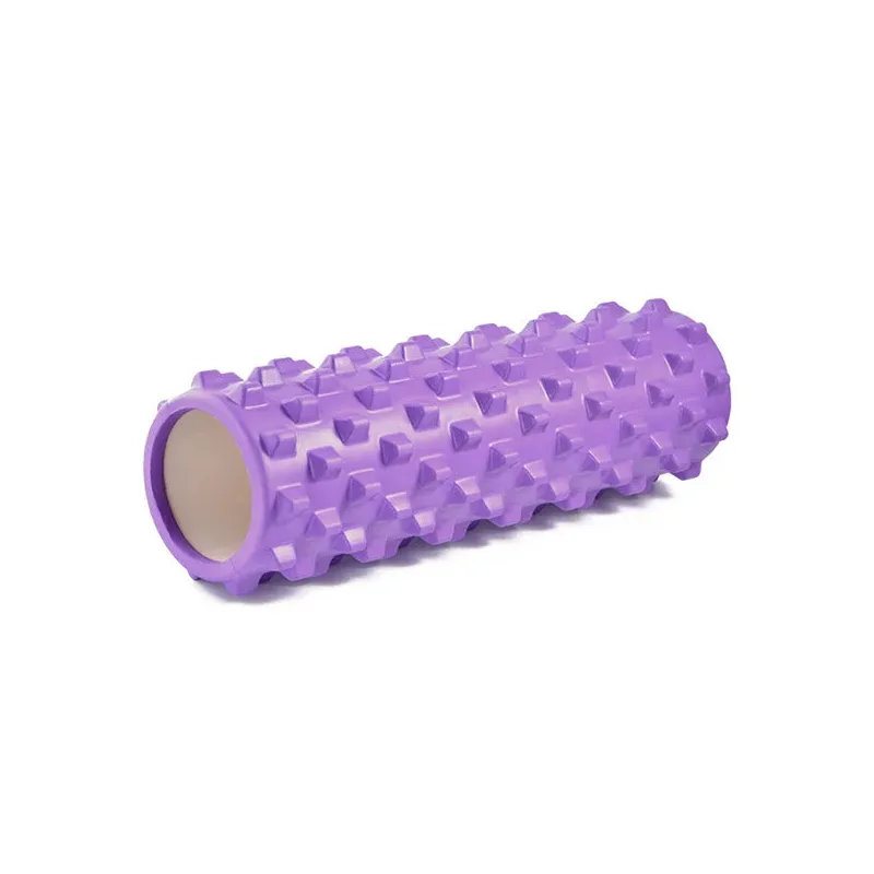 Масажний ролик EasyFit Grid Roller PRO 45*14 см фіолетовий (EF-2029-V) МП