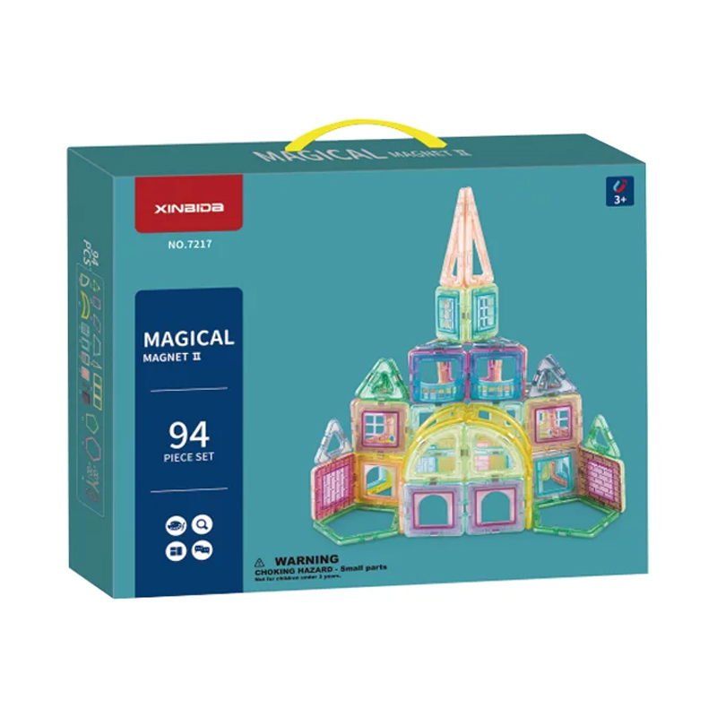 Магнітний конструктор Magical Magnet II 94 деталей large popup