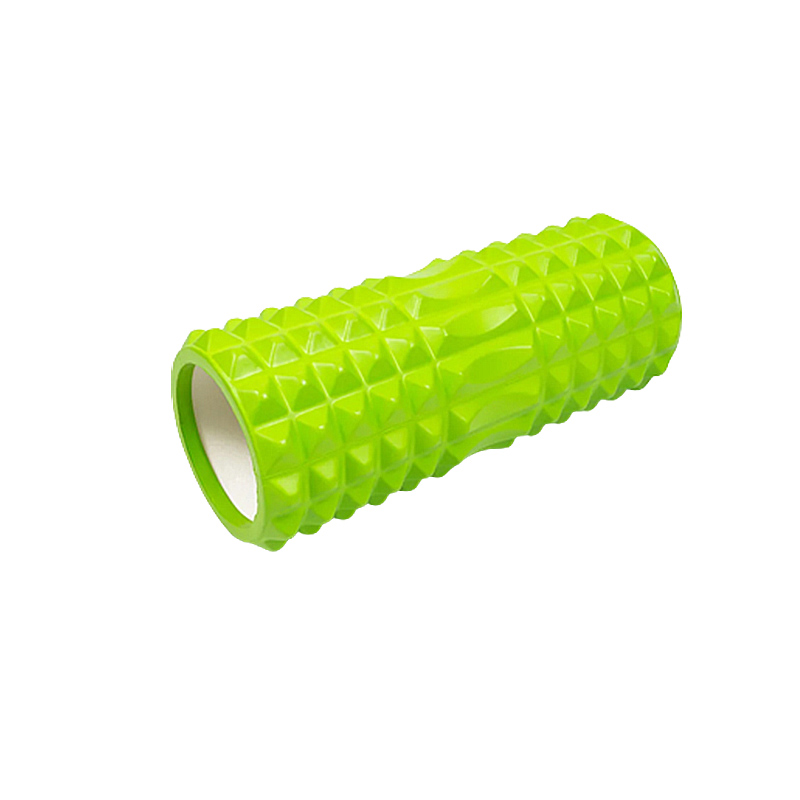 Масажний ролик EasyFit Grid Roller 33*13 см v.1.2 салатовий (EF-2022-G) МП large popup