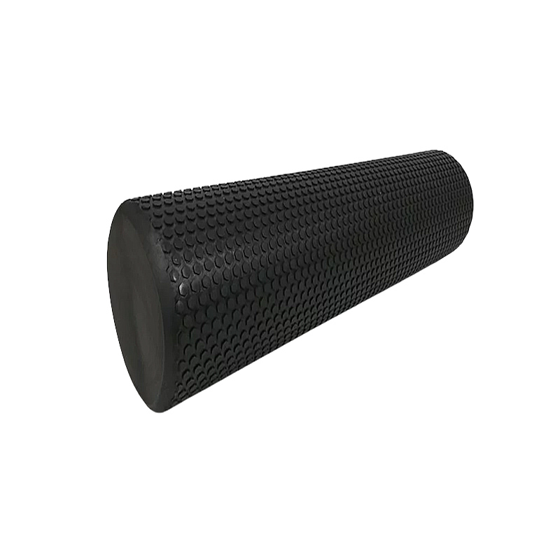 Масажний ролик EasyFit Foam Roller 60*14,5 см чорний (EF-2032-B) МП large popup