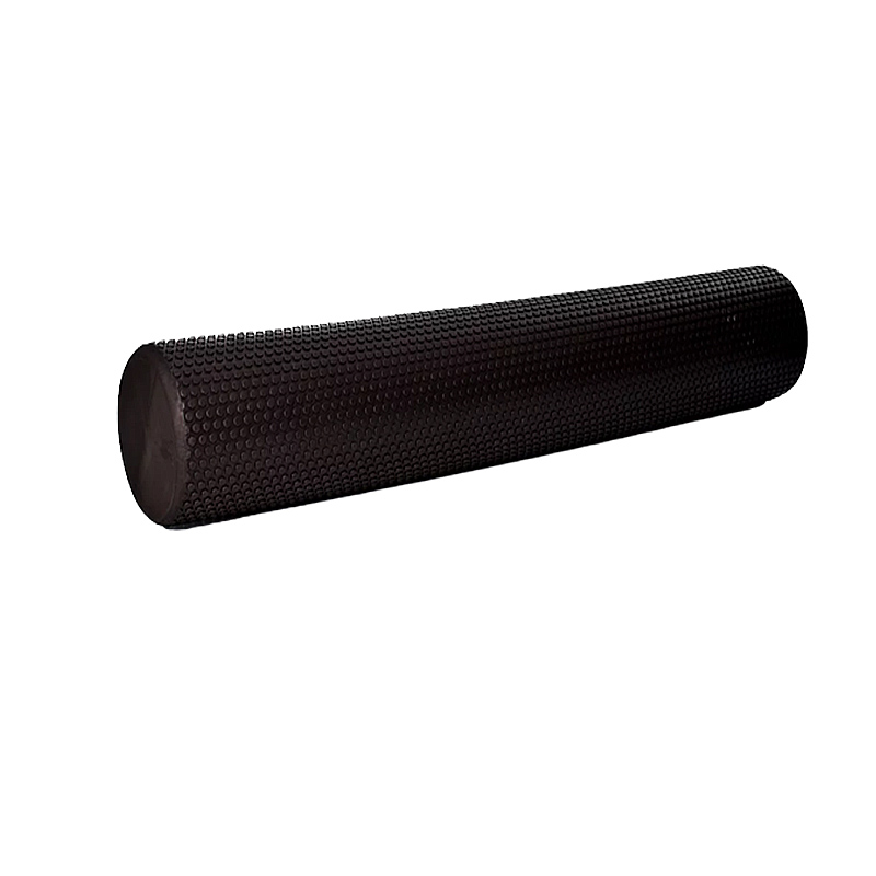 Масажний ролик EasyFit Foam Roller 90*14,5 см чорний (EF-2034-B) МП large popup