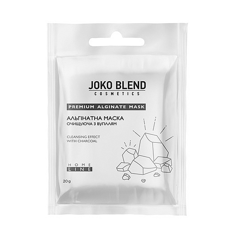 Маска альгінатна Joko Blend очищуюча з вугіллям, 20г (400740) large popup