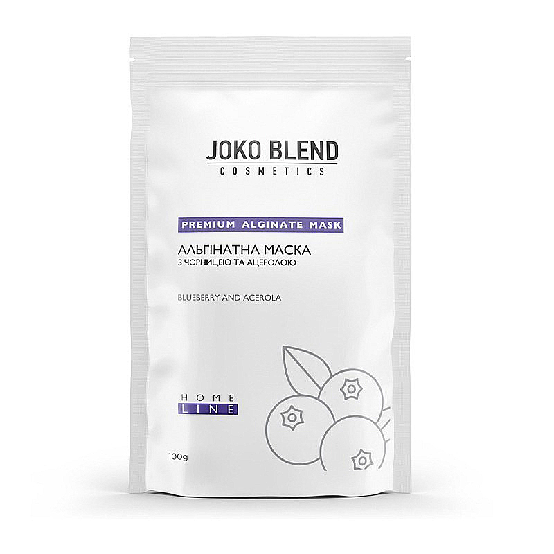 Маска альгінатна Joko Blend з чорницею і Ацерола, 100г (402003) large popup