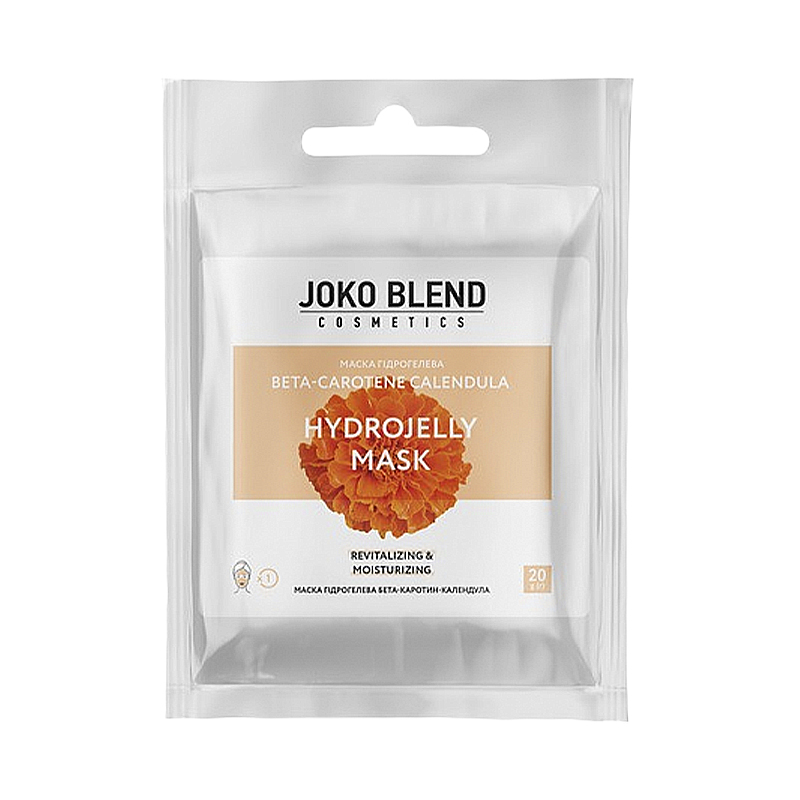 Маска гідрогелева Joko Blend Beta-Carotene Calendula, 20г (401174) large popup