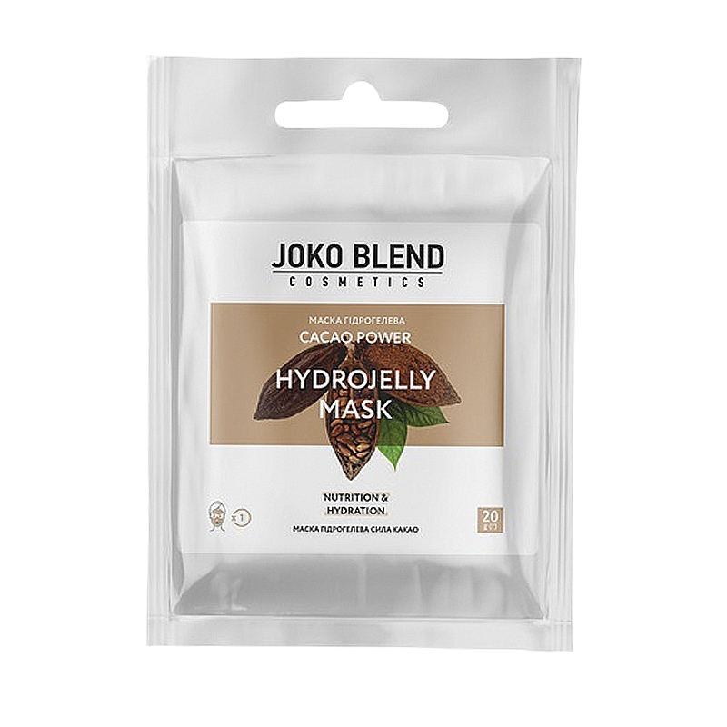 Маска гідрогелева Joko Blend Cacao Power, 20г (401198) large popup