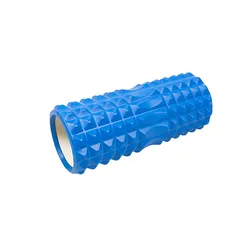 Масажний ролик EasyFit Grid Roller 33*13 см v.1.2 синій (EF-2022-Bl) МП