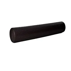 Масажний ролик EasyFit Foam Roller 90*14,5 см чорний (EF-2034-B) МП