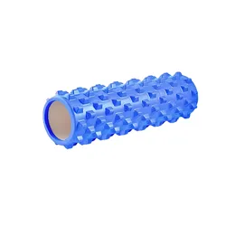 Масажний ролик EasyFit Grid Roller PRO 45*14 см синій (EF-2029-Bl) МП