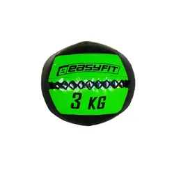 Медичний м'яч EasyFit Wall Ball 3 кг 33 см зелений (EF-WB-03) МП