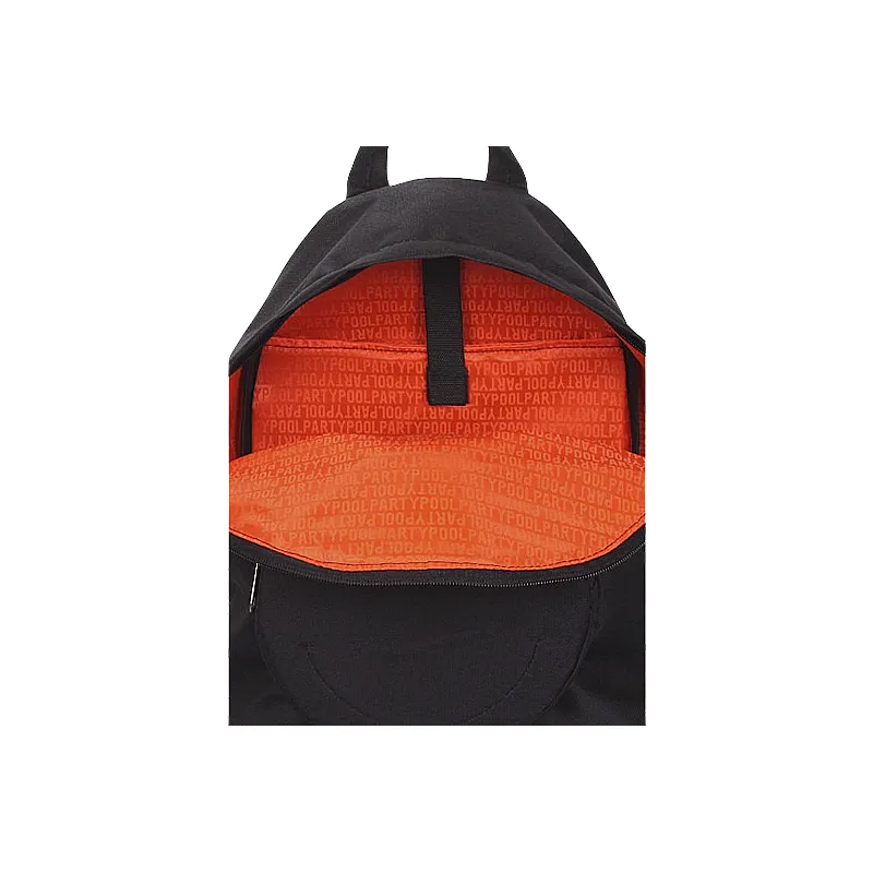 Міський рюкзак Poolparty Smile Чорний (smile-backpack-black) МП