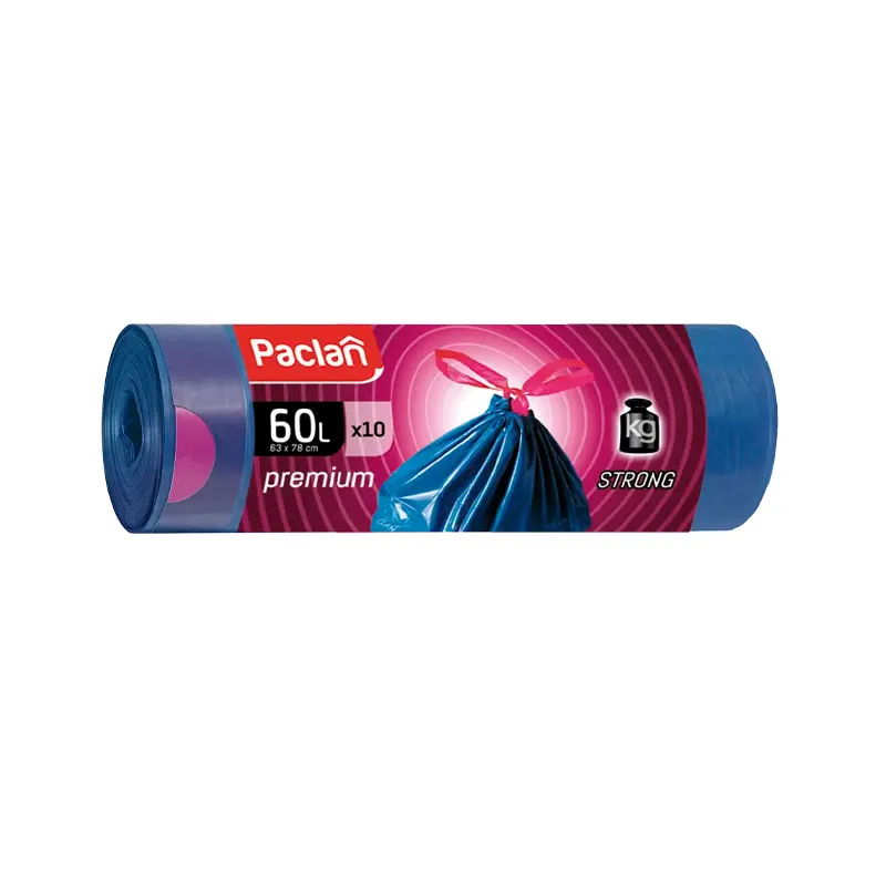 Мішки Paclan Premium для сміття 60л, 10шт (133758)