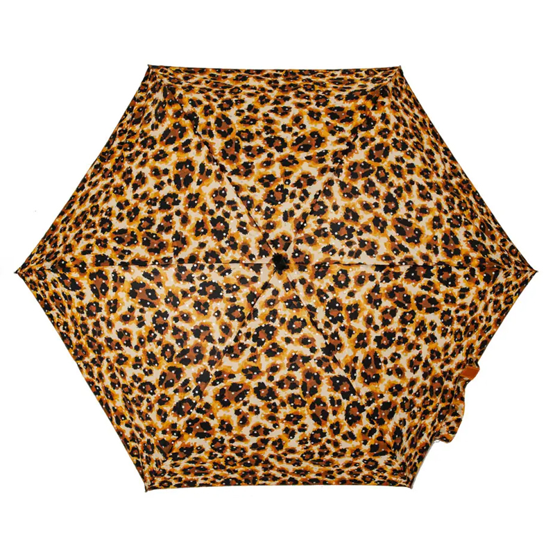 Міні парасолька жіноча Fulton L501 Tiny-2 Bling Leopard  (56404) large popup