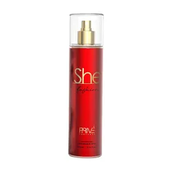 She Fashion 250 мл body mist жен Prive, , шт