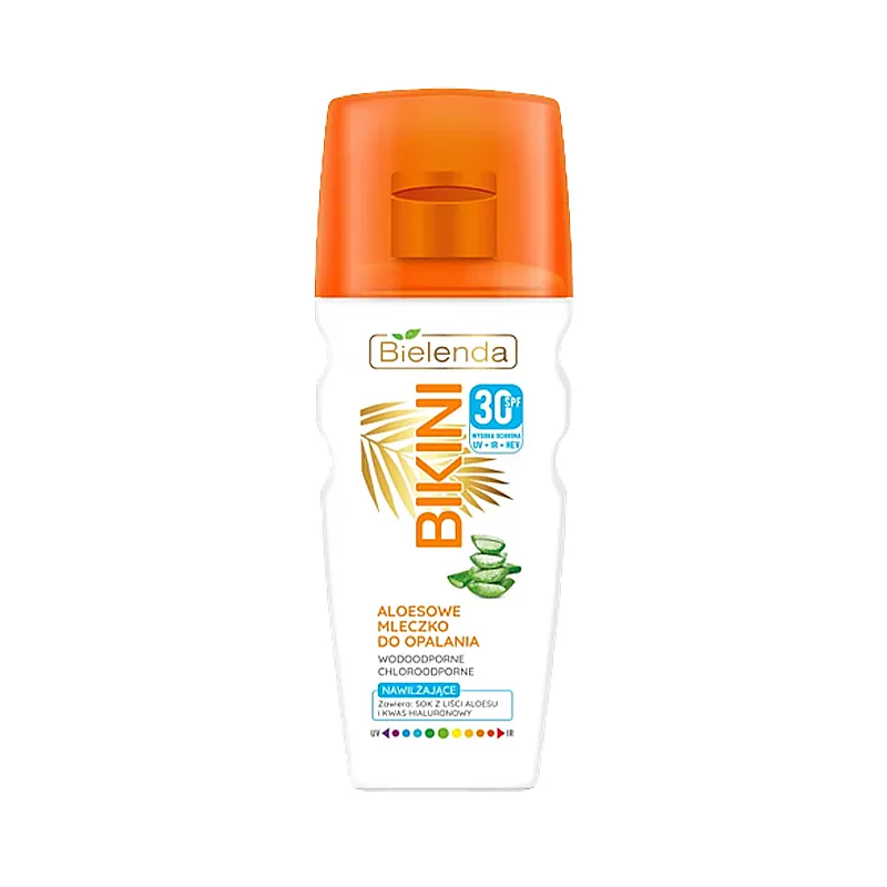 Лосьйон сонцезахисний Bielenda BIKINI з алое SPF30, 200 мл (038854)